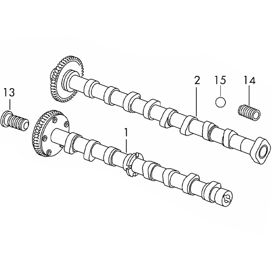 Engine Camshaft - Inlet - Audi 