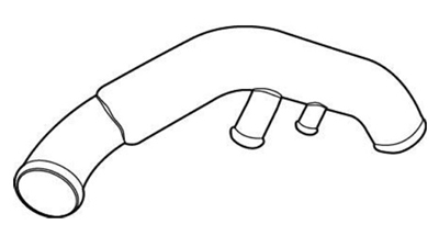 Aluminum Intake Pipe 